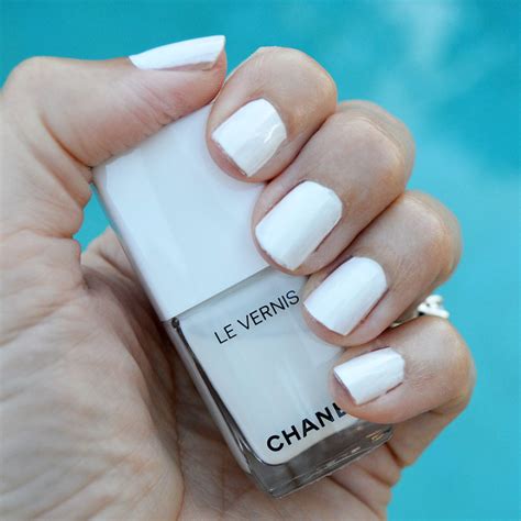 white coco chanel nails|chanel nail polish reviews.